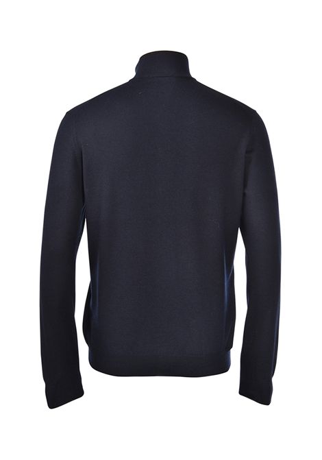 Cardigan Gran Sasso uomo 5714214223 blu full zip bottone Gran sasso | Cardigan | 5714241223598